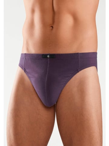 H.I.S H.I.S  Basic Slips (10 Stück) »Cotton made in Africa« in weiß, grau-meliert, blau, aubergine, schwarz