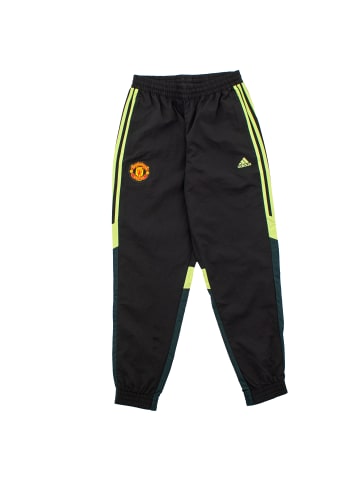 adidas Trainingshose MUFC Manchester United Woven Pant in Schwarz L