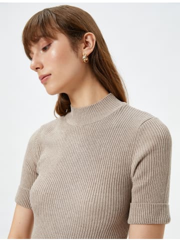 KOTON Sweater in Nerzfarbe