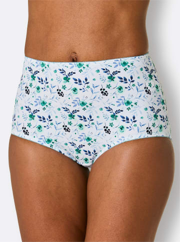 WITT WEIDEN Taillenslip in weiß-mint-bedruckt + mint