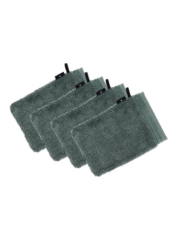 Vossen 4er Pack Waschhandschuh in sage