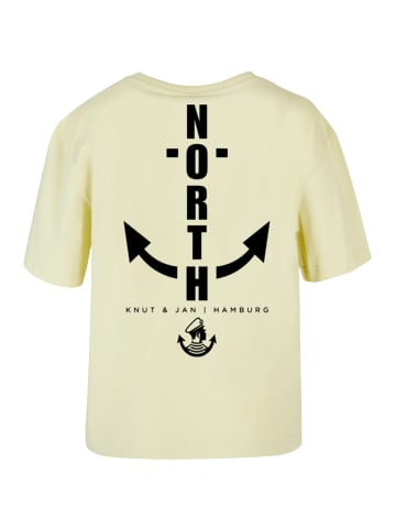 F4NT4STIC Everyday T-Shirt North Anchor with Ladies Everyday Tee in softyellow