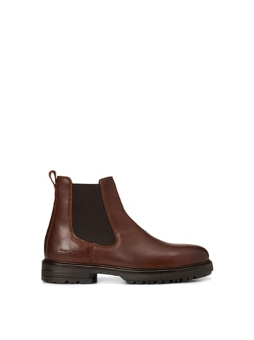 Marc O'Polo Chelsea Boot Model Rony in Dark Cognac