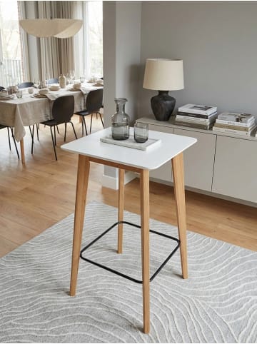 KADIMA DESIGN Stehtisch 60x110x60 cm Eckig, Bartisch für 4 Personen, Moderner