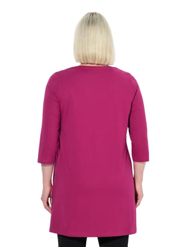 Ulla Popken Longshirt in magnolienrot