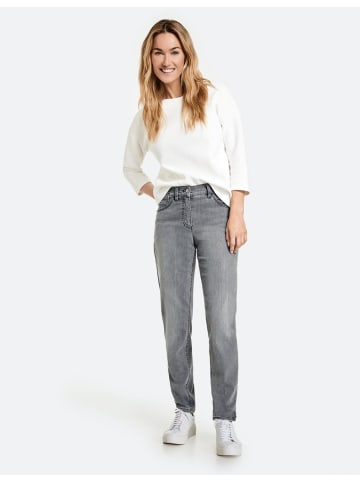 Gerry Weber Jeans 5-Pocket Best4me Cropped in Grau