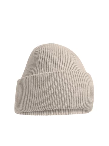 Yuhu Beanie aus recyceltem Polyester Unisex für Herbst und Winter in Grau