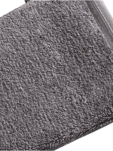 Vossen 6er Pack Waschhandschuh in dunkelgrau