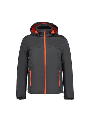 Icepeak Softshelljacke Biggs in grau-orange