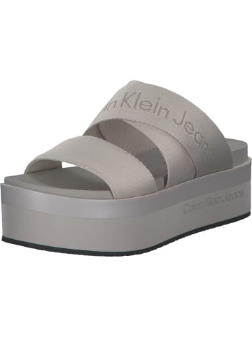 Calvin Klein Plateau-Pantoletten in triple eggshell