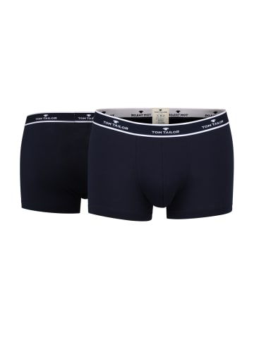 Tom Tailor Boxershort 2er Pack in Dunkelblau