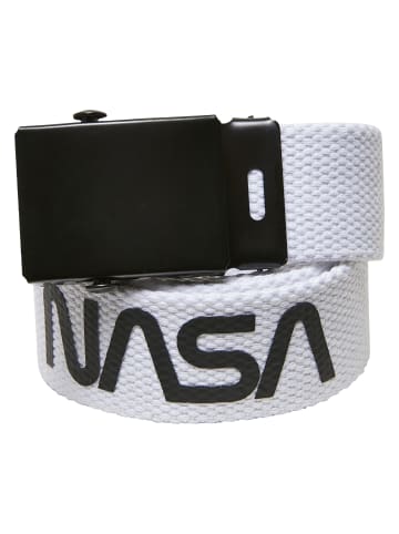 Mister Tee Mister Tee Unisex NASA Belt Kids 2-Pack in white/blue