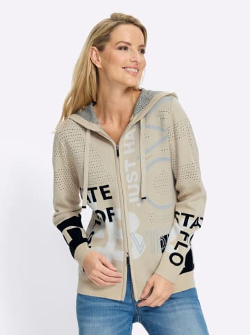 Heine Strickjacke in sand