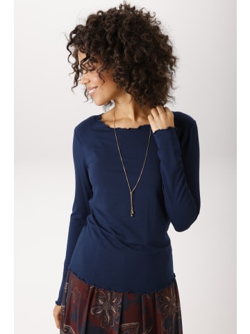 Aniston CASUAL Langarmshirt in marine