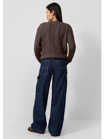 QS Strickpullover  in  89W0_dunkelbraun