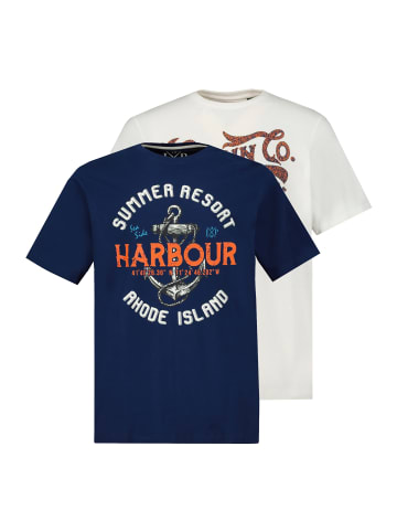 JP1880 Kurzarm T-Shirt in marine