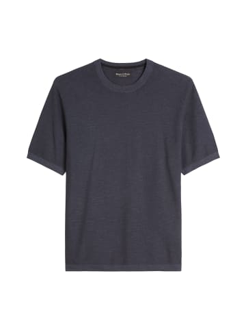 Marc O'Polo Kurzarm-Pullover regular in Faded Blue
