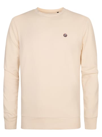 Petrol Industries Sweater mit Logo Seaviewpark in Weiß