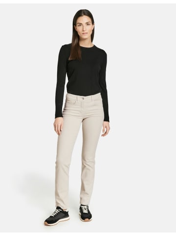 Gerry Weber HOSE JEANS LANG in Beige