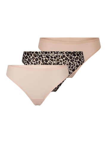 Chantelle String Soft Stretch in Golden beige / leo / beige