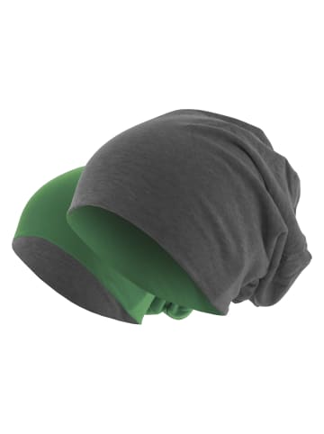 MSTRDS Beany in h.charcoal/kelly