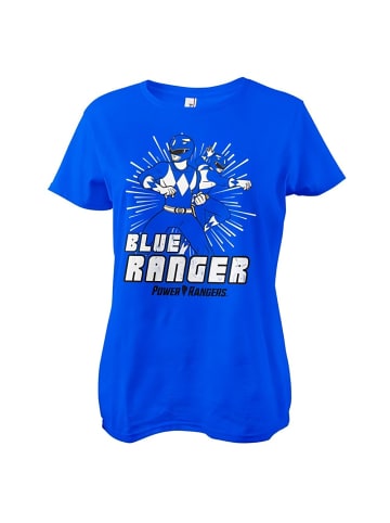 Power Rangers Shirt "Blue Ranger Girly Tee" in Blau