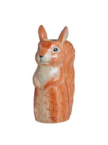 Butlers Vase HAZEL Eichhörnchen in Braun