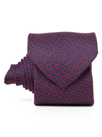 Andrew James Krawatte in marine rot - 0001