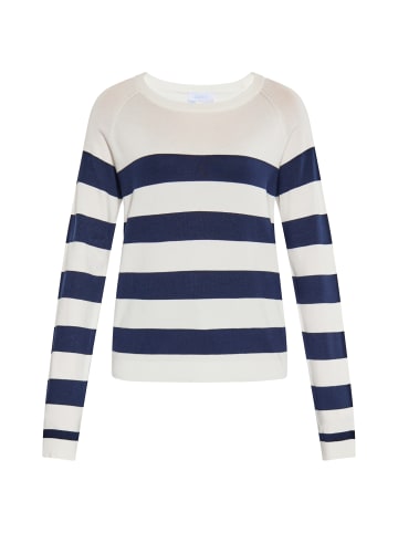 usha BLUE LABEL Damen Pullover in Weiss Marine