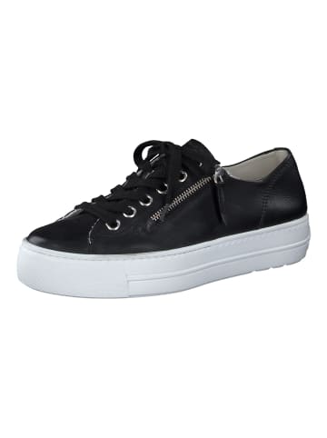 Paul Green Sneaker in Schwarz/Silber