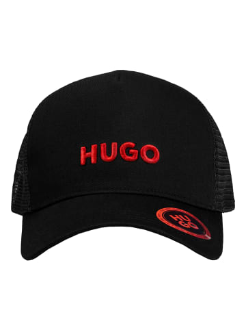 HUGO Kappe in Schwarz