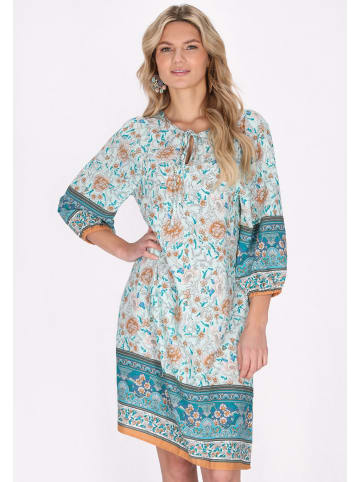 usha FESTIVAL Women Dress in aqua multicolor