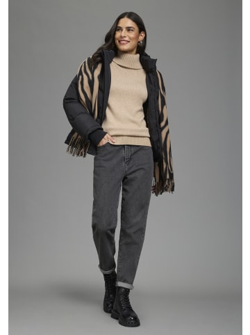 Polarino Steppjacke in schwarz