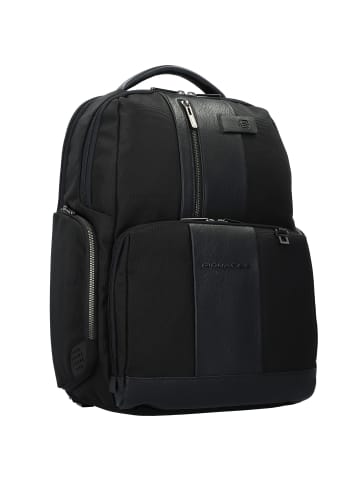 Piquadro Brief Rucksack RFID 42 cm Laptopfach in black