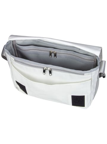 360 grad Umhängetasche Barkasse Mini in Stencil-Weiß/Grau