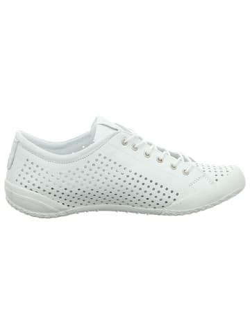 Andrea Conti Sportlicher Schnürschuh in weiß