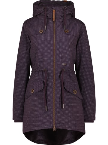 alife and kickin Winterjacke, gefütterte Jacke CharlotteAK B in aubergine