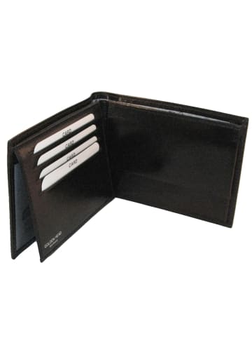Golden Head Colorado Geldbörse RFID Leder 12,5 cm schwarz