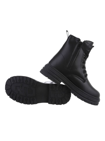 Ital-Design Stiefelette in Schwarz