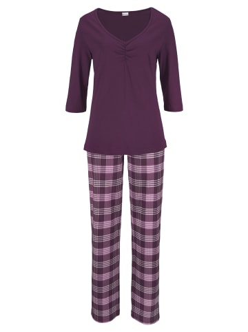 PETITE FLEUR Pyjama in bordeaux