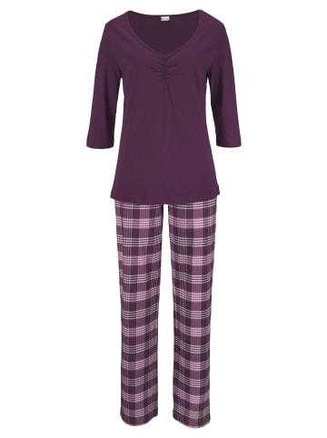 VIVANCE DREAMS Pyjama in bordeaux