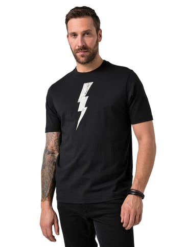 JP1880 Kurzarm T-Shirt in schwarz