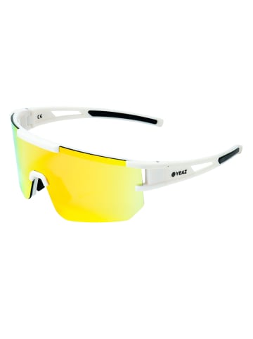 YEAZ SUNSPARK sport-sonnenbrille creme white/mango red in weiß