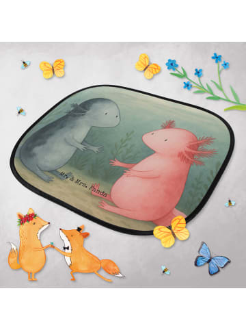 Mr. & Mrs. Panda Sonnenschutz für Auto Axolotl Liebe Design ohne... in Weiß