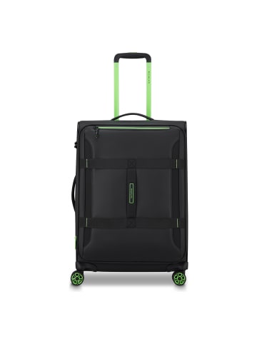 Roncato Norway 4 Rollen Trolley 64 cm mit Dehnfalte nero