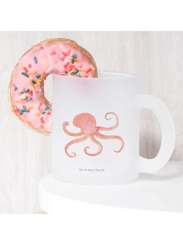 Mr. & Mrs. Panda Teetasse Tintenfisch ohne Spruch in Transparent