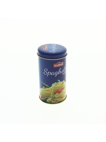 Erzi Spaghetti in der Dose für Kaufladenzubehör in blau