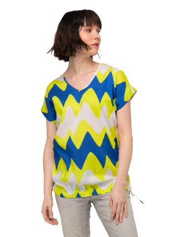 LAURASØN Bluse in limonengrün