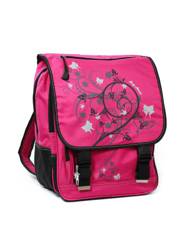 Bag Street Ranzen Nylon pink ca. 30cm breit ca. 38cm hoch