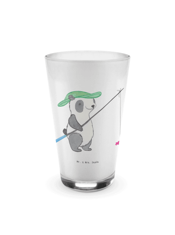 Mr. & Mrs. Panda Glas Panda Angeln ohne Spruch in Transparent